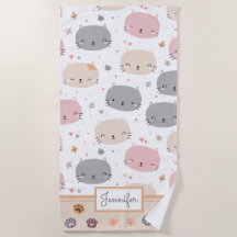 Speciaal Cute Cat Seamless Pattern Kinder