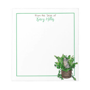 Speciaal Cute Kitten in Catnip Notitieblok