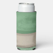 Speciaal Cute Kitten in Catnip Pot Seltzer Blikjeskoeler (Seltzer Achterkant)