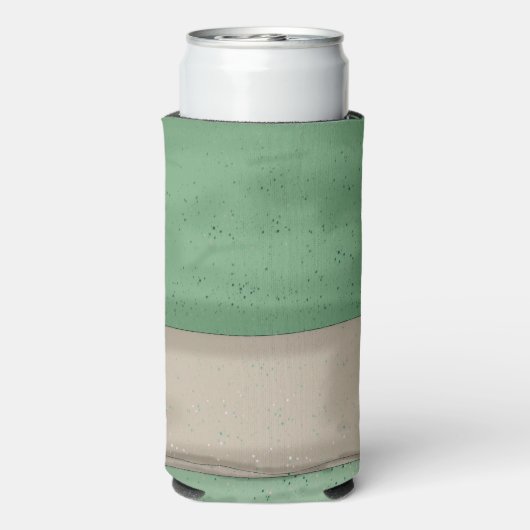 Speciaal Cute Kitten in Catnip Pot Seltzer Blikjeskoeler (Seltzer Achterkant)