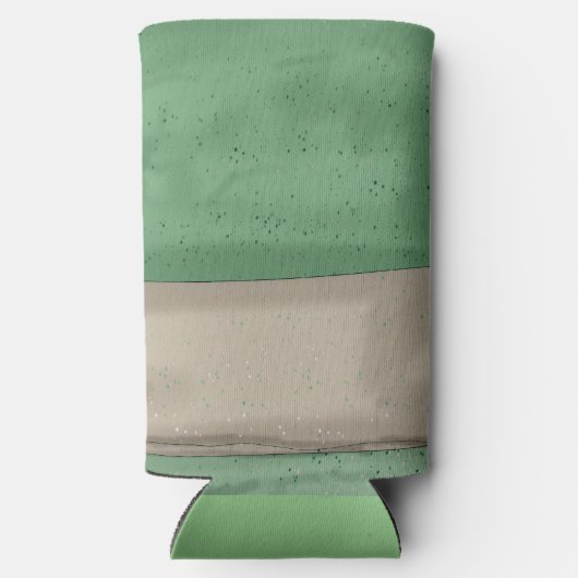 Speciaal Cute Kitten in Catnip Pot Seltzer Blikjeskoeler (Achterkant)