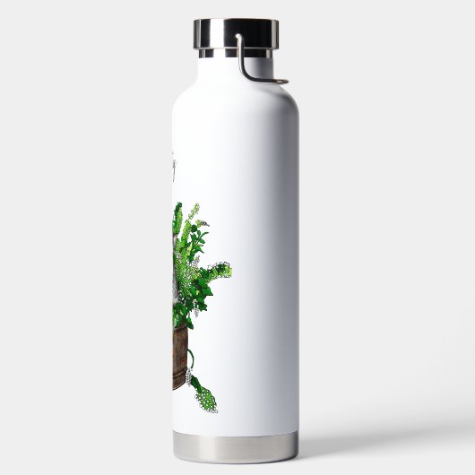 Speciaal Cute Kitten in Catnip Pot Waterfles (Links)