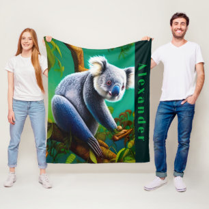Speciaal Cute Koala Beer Fleece Deken