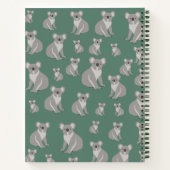 Speciaal Cute Koala Pattern Notitieboek (Achterkant)