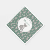 Speciaal Cute Koala Pattern Servet (Hoek)