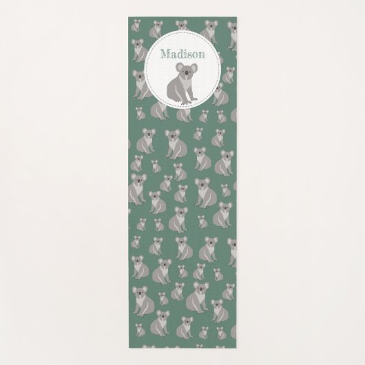 Speciaal Cute Koala Pattern Yogamat (Voorkant)