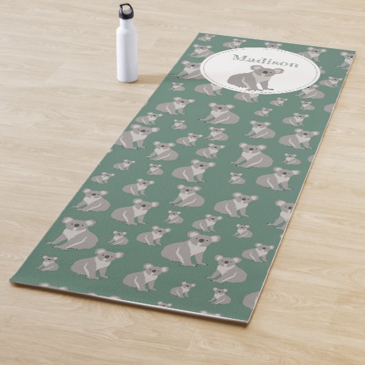 Speciaal Cute Koala Pattern Yogamat (In situ)