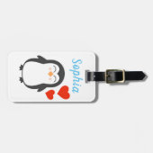 Speciaal Cute Penguin-Bagagelabel Bagagelabel (Voorkant horizontaal)
