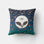 Speciaal Cute Spooky Bat Pattern Kussen (Achterkant)