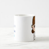 Speciaal Cute Vrouw Dr.(Jouw naam) Koffiemok (Center)