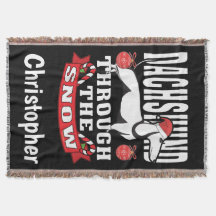 Speciaal Dachshund door de sneeuwfeestdag