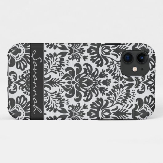 Speciaal Damasontwerp Case-Mate iPhone Case (Achterkant (horizontaal))