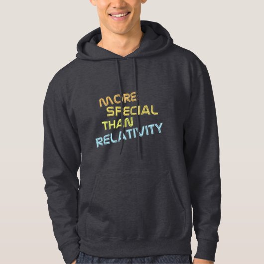 Speciaal dan Relativiteit fysieke hardware Hoodie (Voorkant)