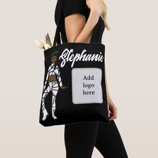 Speciaal danserend Tas (zwart-wit) (Dichtbij)