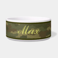 Speciaal Dark Camouflage Pet Bowl