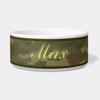 Speciaal Dark Camouflage Pet Bowl Voerbakje