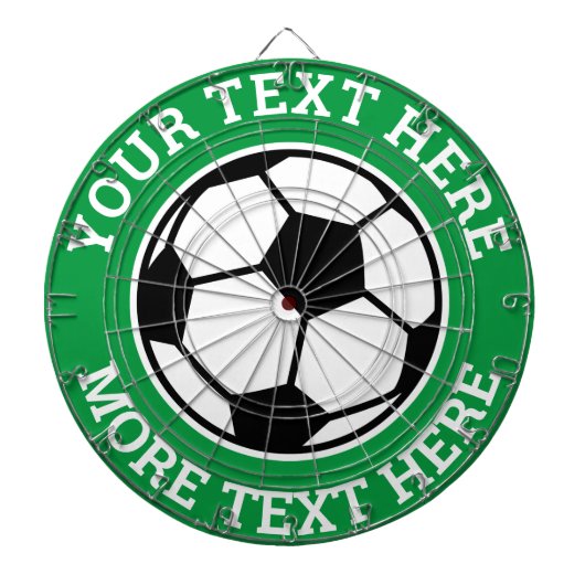 Speciaal dartboard voor sporten met voetbal dartbord (Voorkant)
