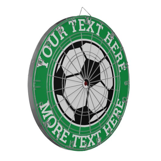 Speciaal dartboard voor sporten met voetbal dartbord (Voorkant Links)