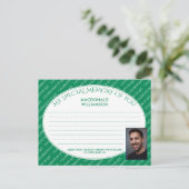 SPECIAAL DEEL HERINNERING AAN U Green Mourners Kaa Briefkaart (Staand voorkant)