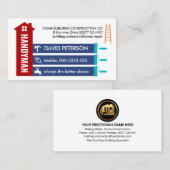 Speciaal deelvenster Startgereedschappen Visitekaartje (Voorkant / Achterkant)