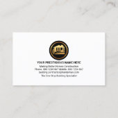 Speciaal deelvenster Startgereedschappen Visitekaartje (Achterkant)