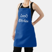 Speciaal Deep Blue Apron Schort (Insitu)