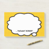 Speciaal denkbaar werkboek post-it® notes (Op bureau)