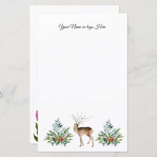 Speciaal design voor kerstbomen (Voorkant / Achterkant)