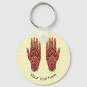 Speciaal design voor Tattoo met handmatige hardwar Sleutelhanger (Achterkant)