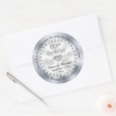 Speciaal diamant, 60e marinestickers ronde sticker (Envelop)