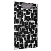 Speciaal digitaal Camo Black White Grey Pattern Klembord (Rechts)