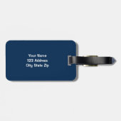 Speciaal dinosaurus-bagagelabel voor kinderen bagagelabel (Achterkant horizontaal)