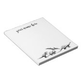 Speciaal dinosaurus-Notitieblok voor kinderen Notitieblok (Schuin)