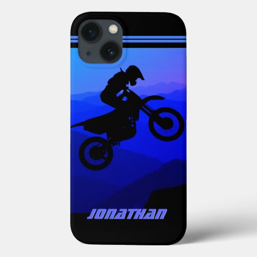 Speciaal Dirt Bike Night Ride Motocross Case-Mate iPhone Case (Achterkant)