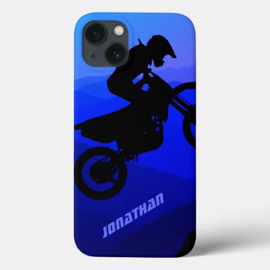 Speciaal Dirt Bike Night Ride Motocross Case-Mate iPhone Case (Achterkant)