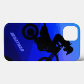 Speciaal Dirt Bike Night Ride Motocross Case-Mate iPhone Case (Achterkant (horizontaal))