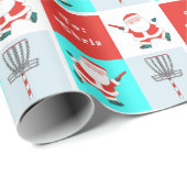 Speciaal Disc Golf Holiday Gift Wrapping Paper Cadeaupapier (Rol Hoek)