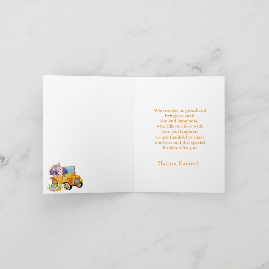 Speciaal Dochter Paasfeest Kaart (Binnen)