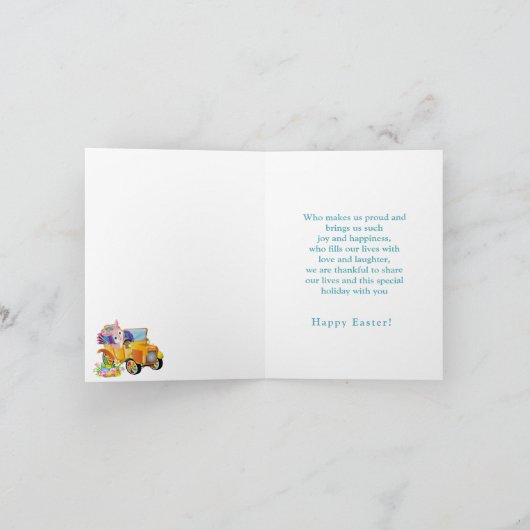 Speciaal Dochter Paasfeest Kaart (Binnen)