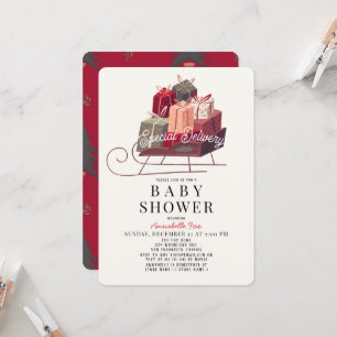 Speciaal draagbaar cadeau-Baby shower voor feestda Kaart