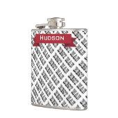 Speciaal draagbaar draagvat voor beste man heupfles (Links)