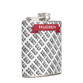 Speciaal draagbaar draagvat voor beste man heupfles (Rechts)