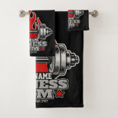 Speciaal draagbaar gewicht Dumbbell Fitness Gym Bad Handdoek (Insitu)