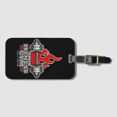 Speciaal draagbaar gewicht Dumbbell Fitness Gym Bagagelabel (Voorkant (horizontaal))