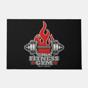 Speciaal draagbaar gewicht Dumbbell Fitness Gym Deurmat