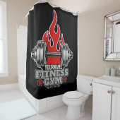 Speciaal draagbaar gewicht Dumbbell Fitness Gym Douchegordijn (In situ)