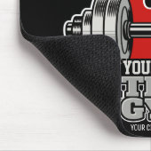 Speciaal draagbaar gewicht Dumbbell Fitness Gym Muismat (Hoek)