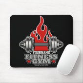 Speciaal draagbaar gewicht Dumbbell Fitness Gym Muismat (Met muis)