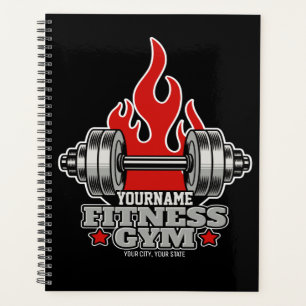 Speciaal draagbaar gewicht Dumbbell Fitness Gym Planner
