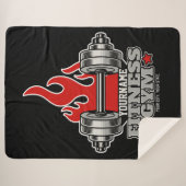 Speciaal draagbaar gewicht Dumbbell Fitness Gym Sherpa Deken (Voorkant (horizontaal))